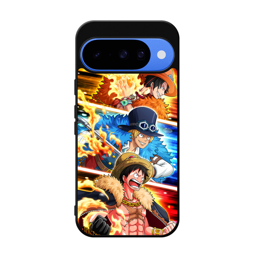 Ace Sabo Luffy Google Pixel 10 Case
