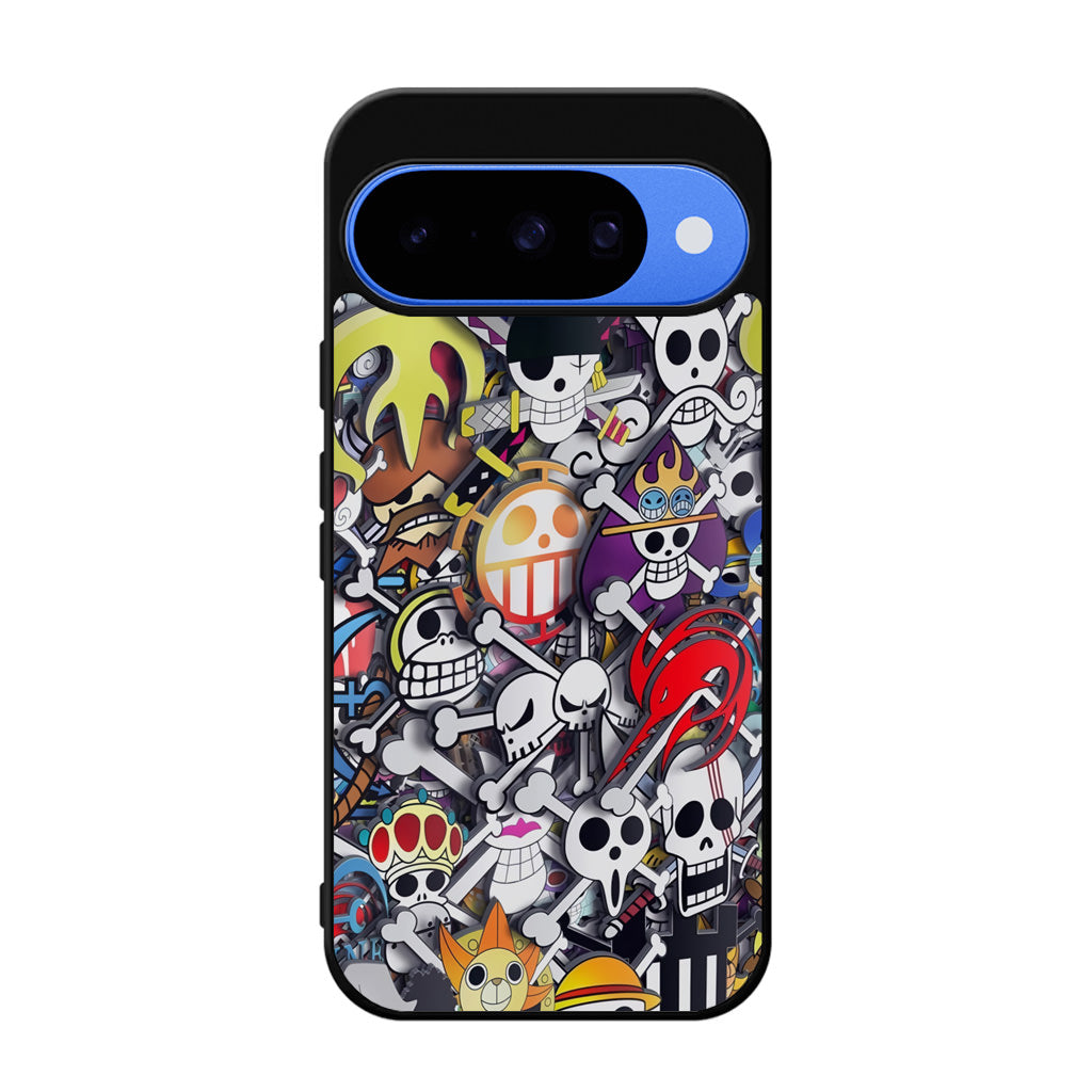 All Pirate Symbols One Piece Google Pixel 10 Case