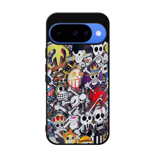 All Pirate Symbols One Piece Google Pixel 10 Case