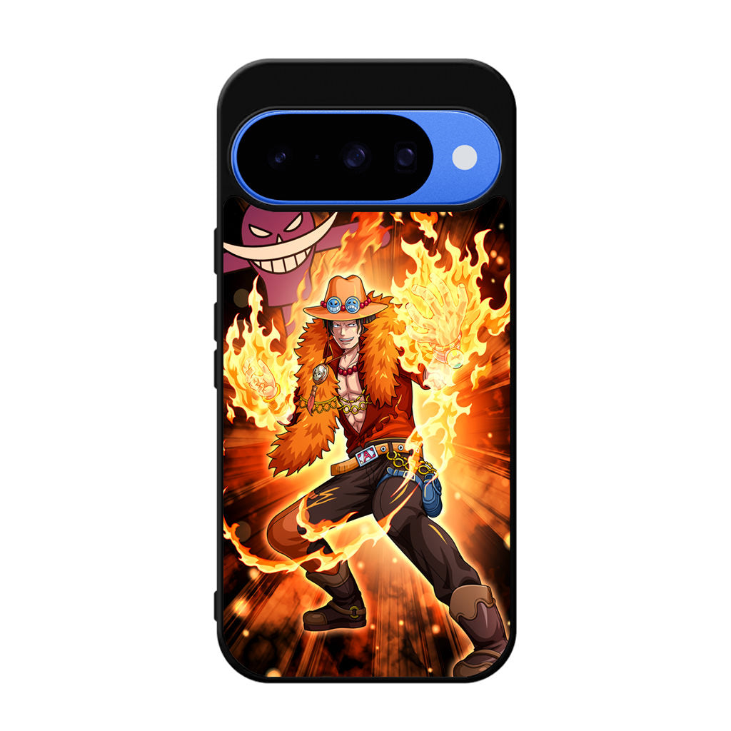 Portgas D Ace Fire Power Google Pixel 10 Case