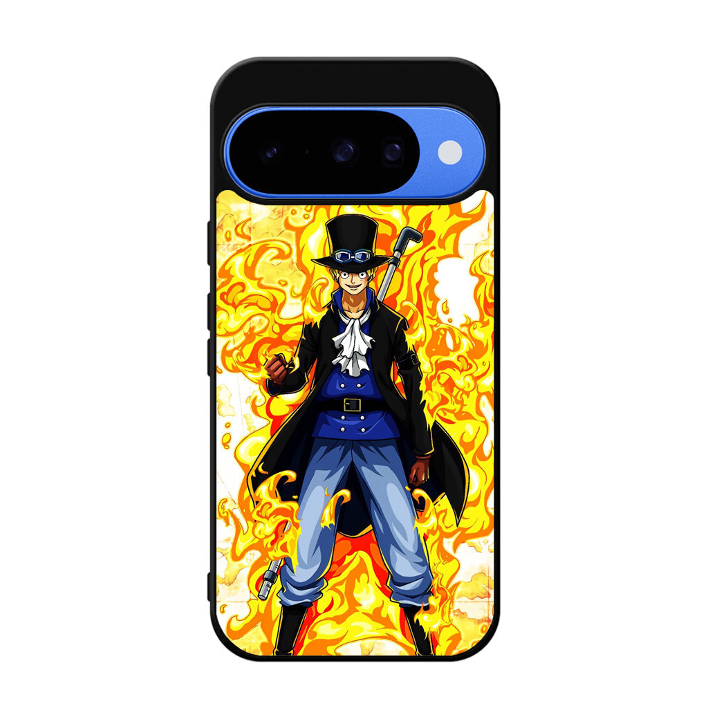 Sabo Mera Mera No Mi Google Pixel 10 Case