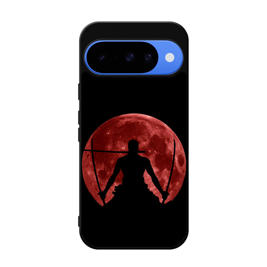 Silhouette Of Zoro In Santoryu Mode Google Pixel 10 Case