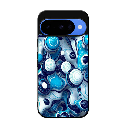 Abstract Art All Blue Google Pixel 10 Case