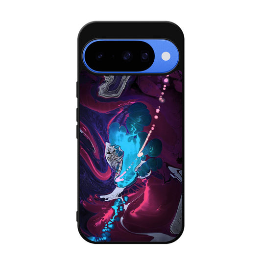Abstract Purple Blue Art Google Pixel 10 Case