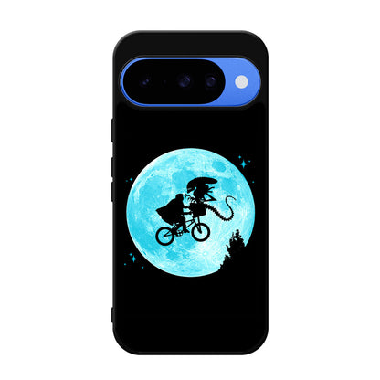 Alien Bike to the Moon Google Pixel 10 Case