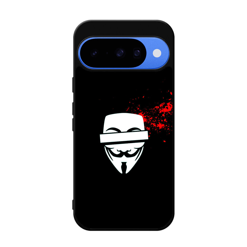 Anonymous Blood Splashes Google Pixel 10 Case