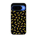 Bananas Fruit Pattern Black Google Pixel 10 Case