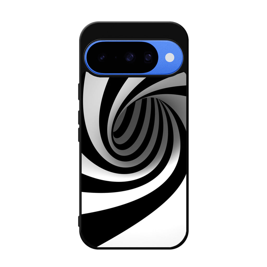 Black and White Twist Google Pixel 10 Case