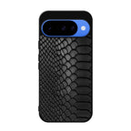 Black Snake Skin Texture Google Pixel 10 Case