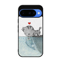 Cat Fish Kisses Google Pixel 10 Case