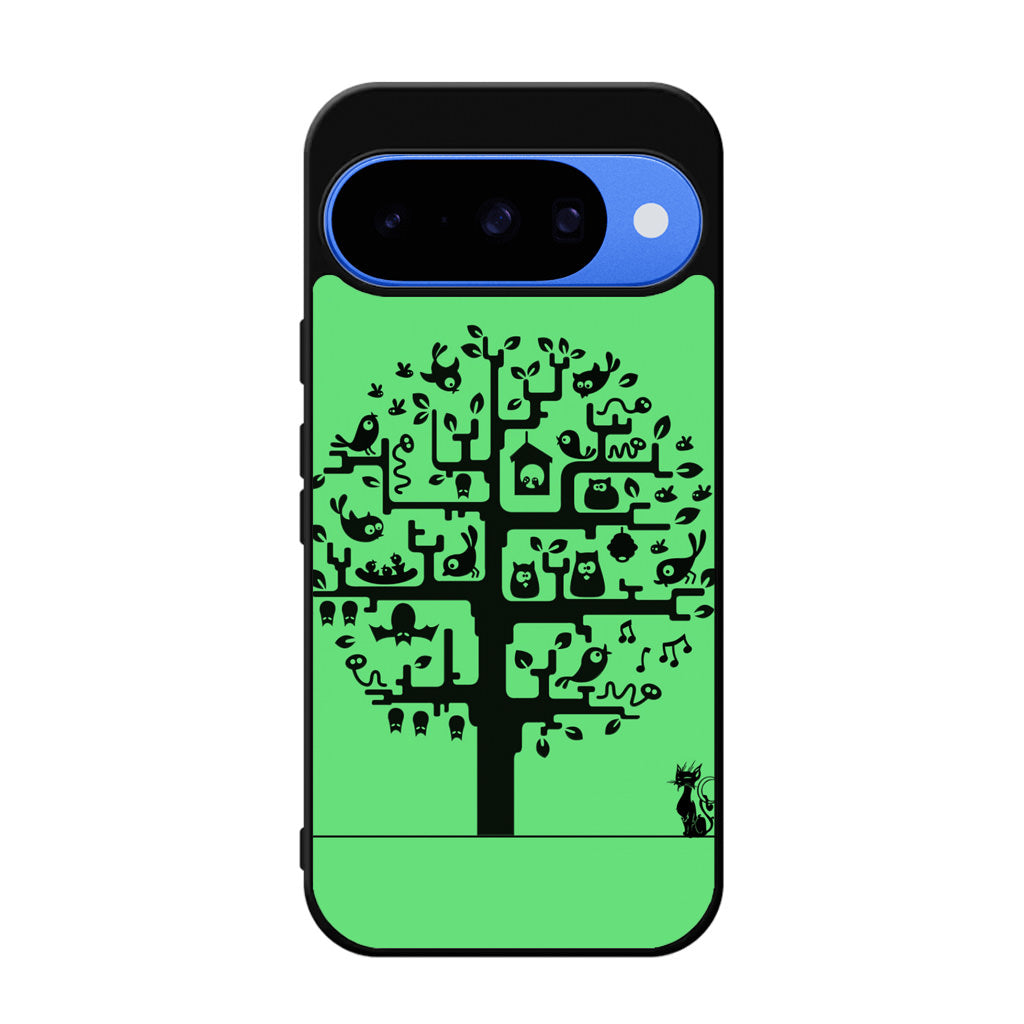 Cat Tree Google Pixel 10 Case
