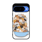 Cats on A Bowl Google Pixel 10 Case