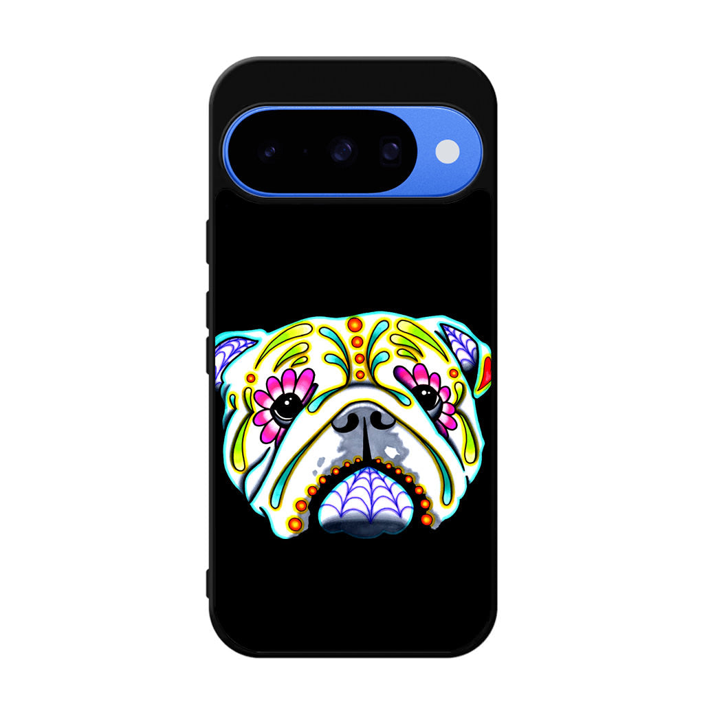 Colorful Bulldog Art Google Pixel 10 Case