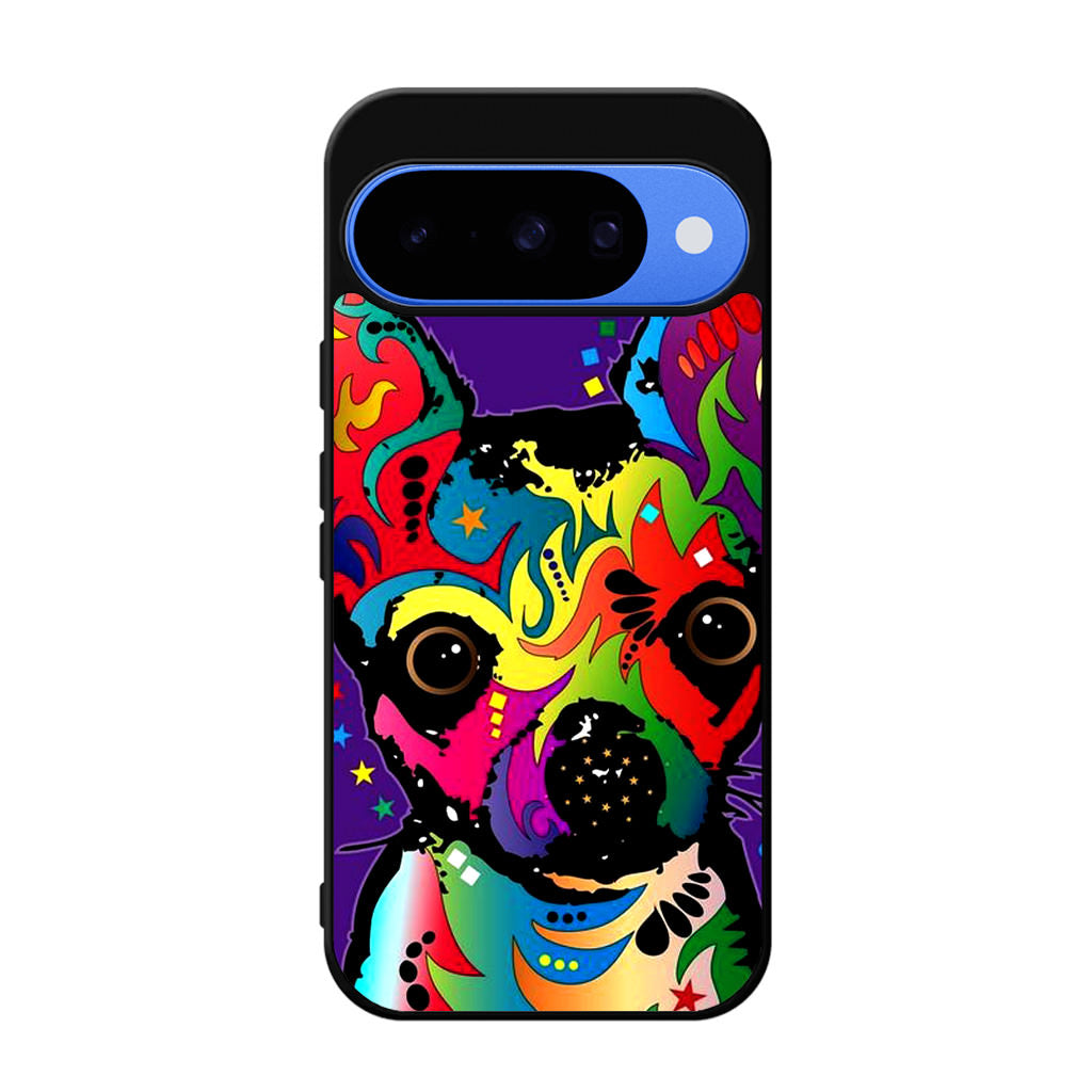 Colorful Chihuahua Google Pixel 10 Case