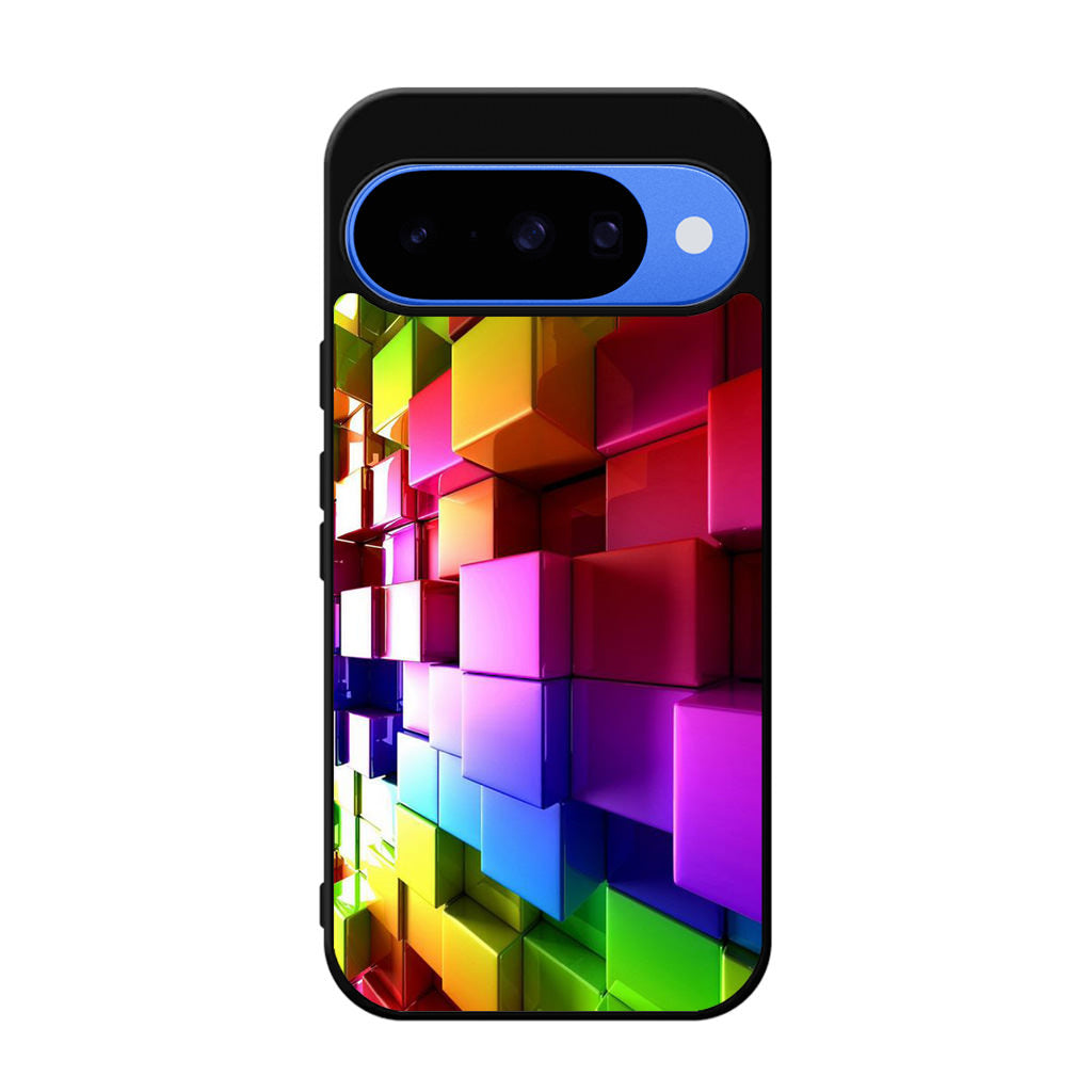 Colorful Cubes Google Pixel 10 Case