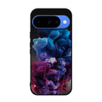 Colorful Dust Art on Black Google Pixel 10 Case