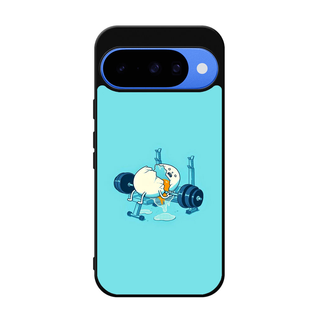 Egg Accident Workout Google Pixel 10 Case