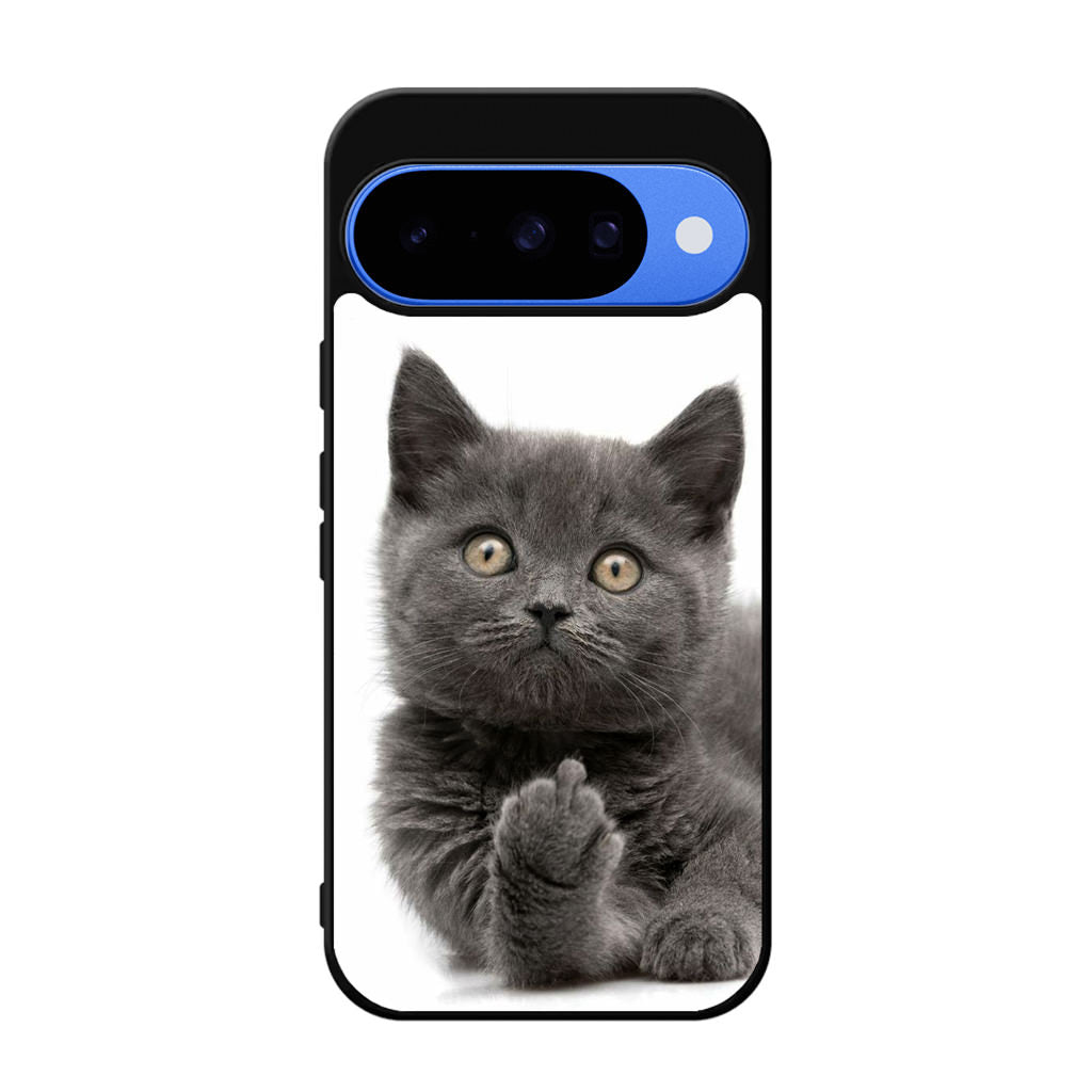 Finger British Shorthair Cat Google Pixel 10 Case