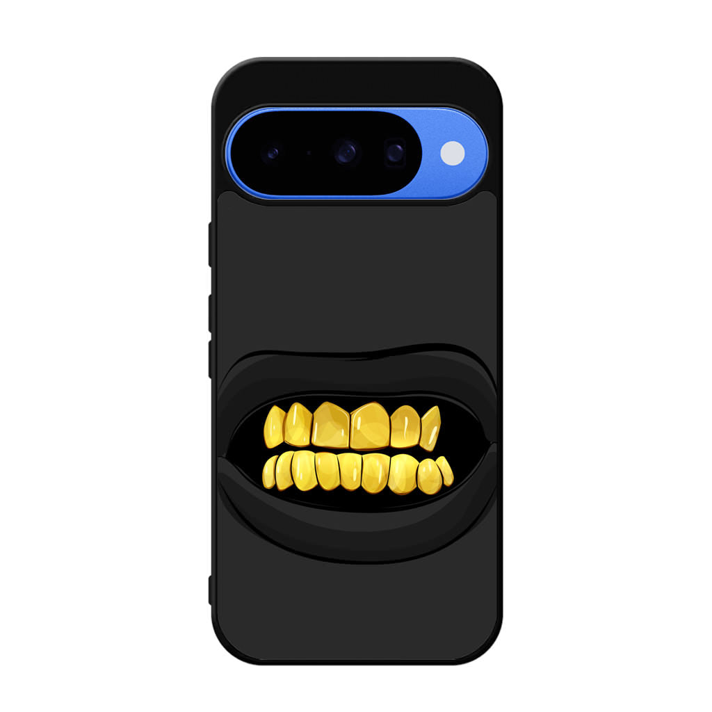 Gold Grillz Google Pixel 10 Case