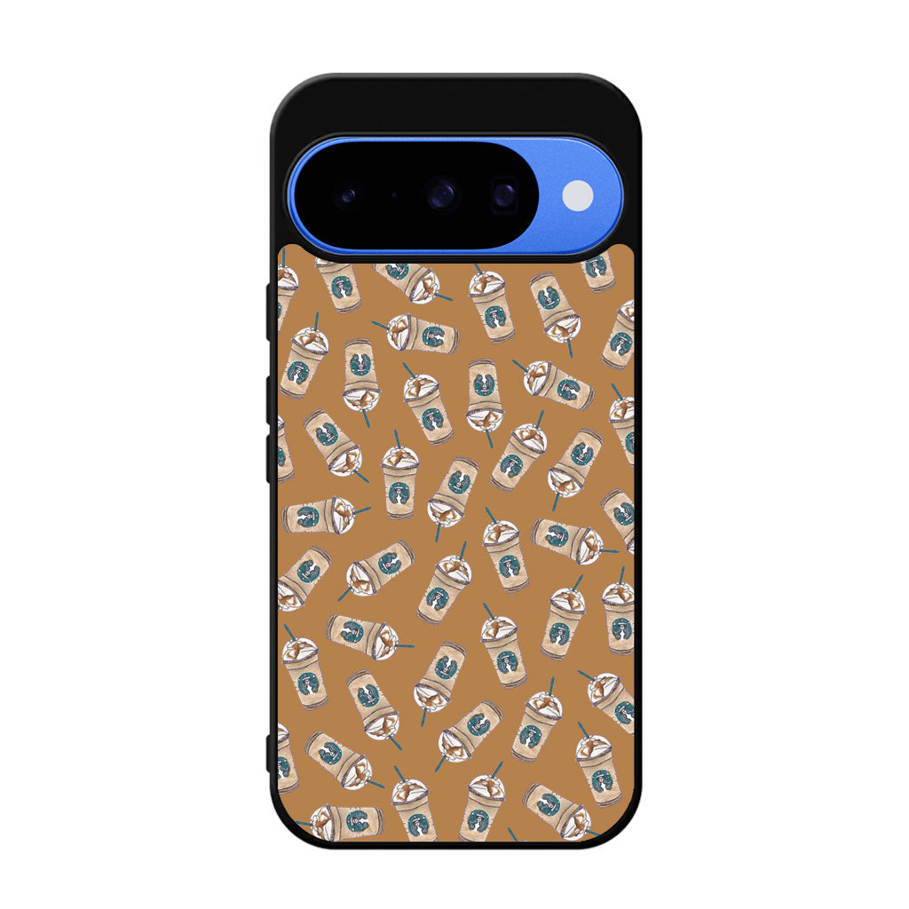 Iced Cappuccinos Lover Pattern Google Pixel 10 Case