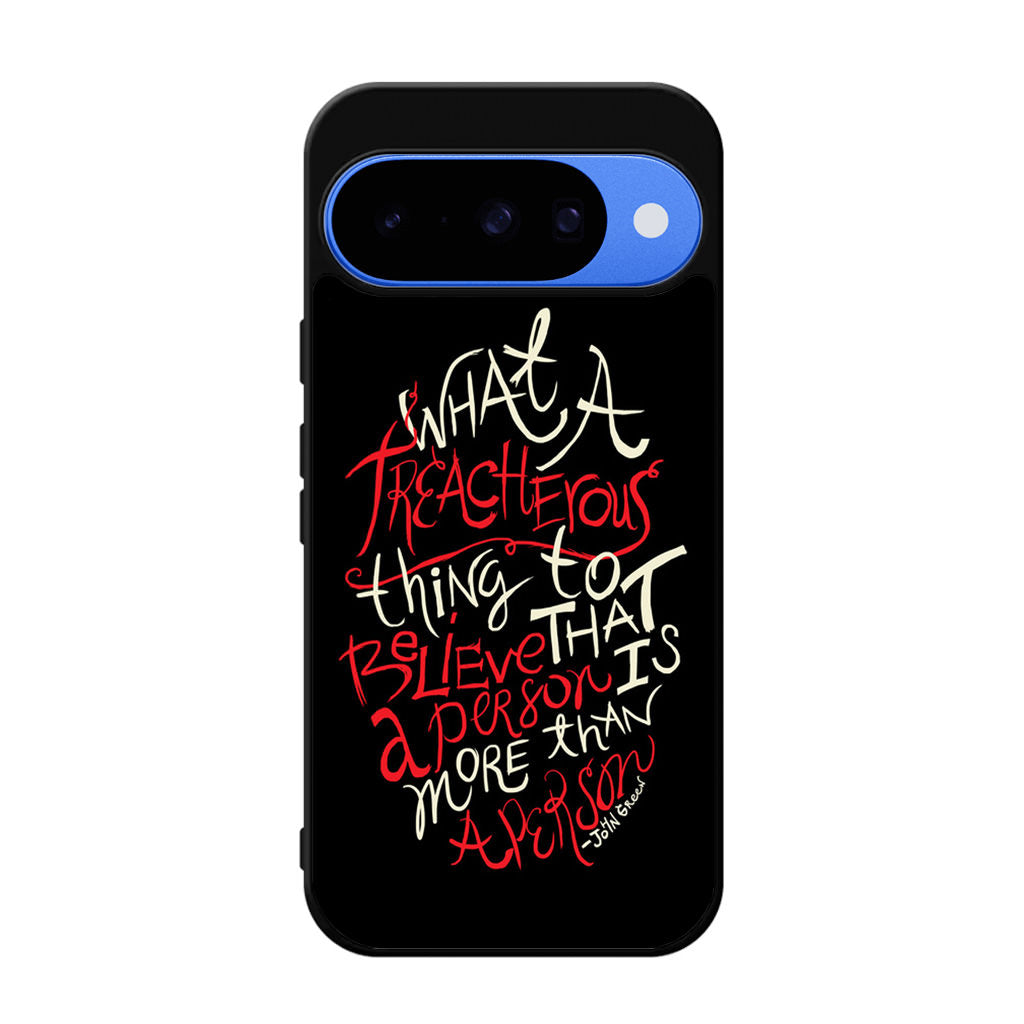 John Green Quotes More Than A Person Google Pixel 10 Case
