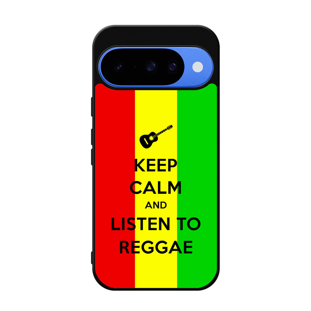Keep Calm and Listen to Reggae Google Pixel 10 Case
