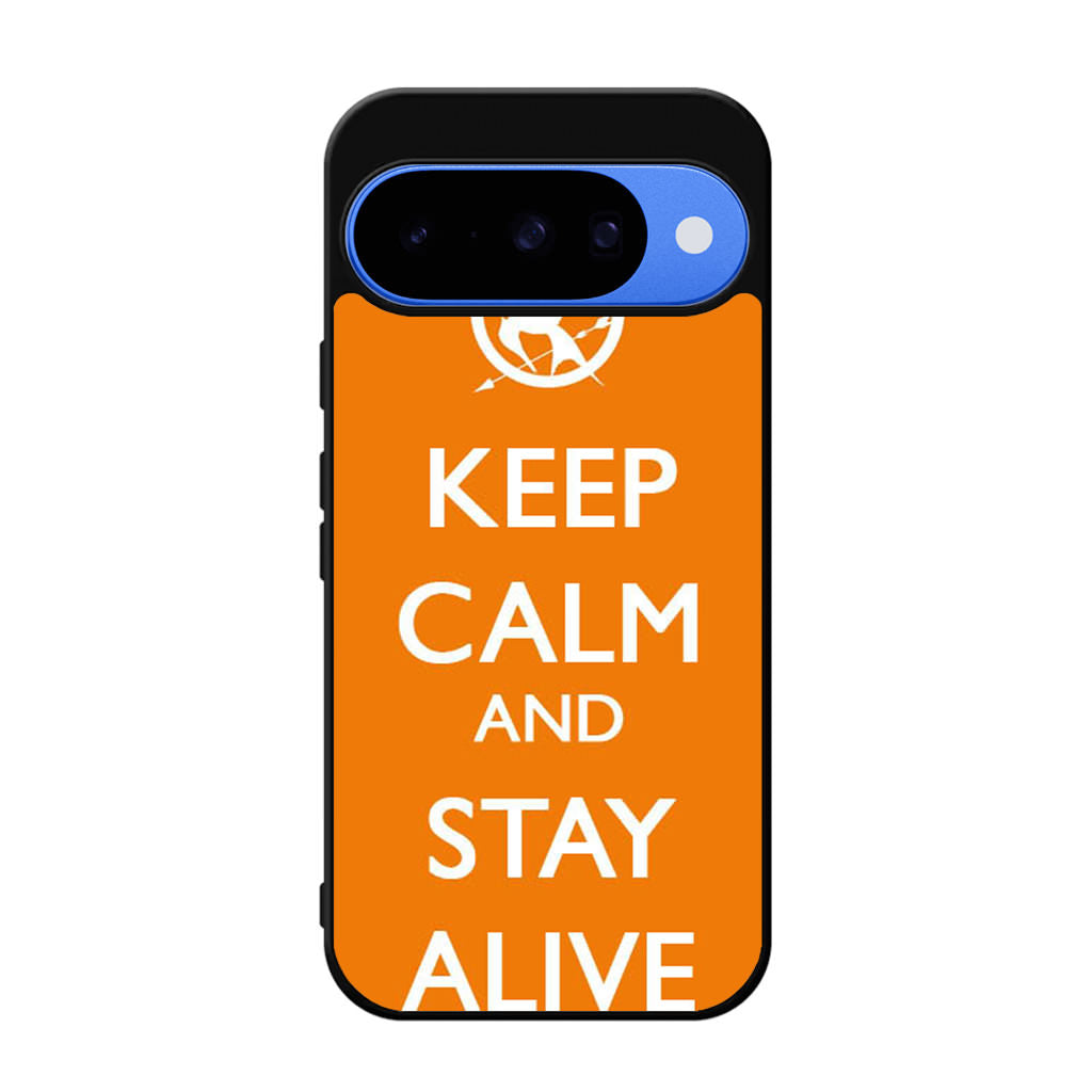 Keep Calm and Stay Alive Google Pixel 10 Case