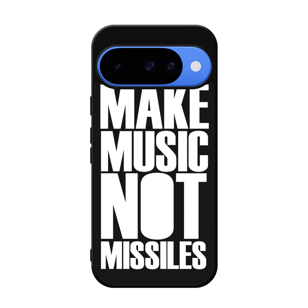 Make Music Not Missiles Google Pixel 10 Case