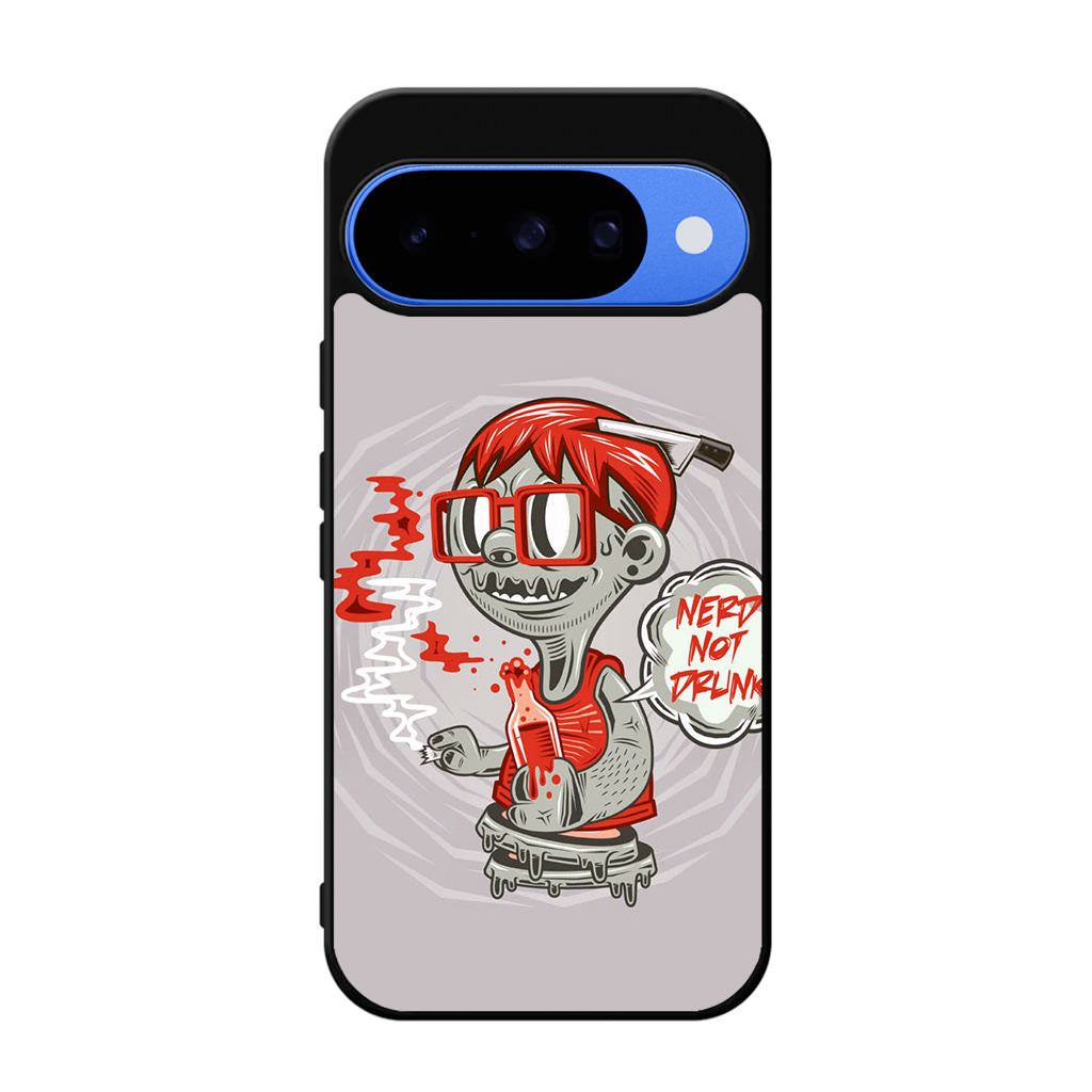 Nerd Not Drunk Zombie Google Pixel 10 Case