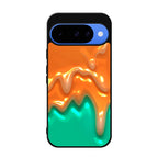 Orange Paint Dripping Google Pixel 10 Case