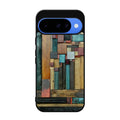 Painted Abstract Wood Sculptures Google Pixel 10 Case