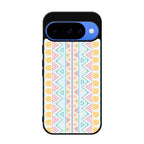 Peach Aztec Pattern Google Pixel 10 Case