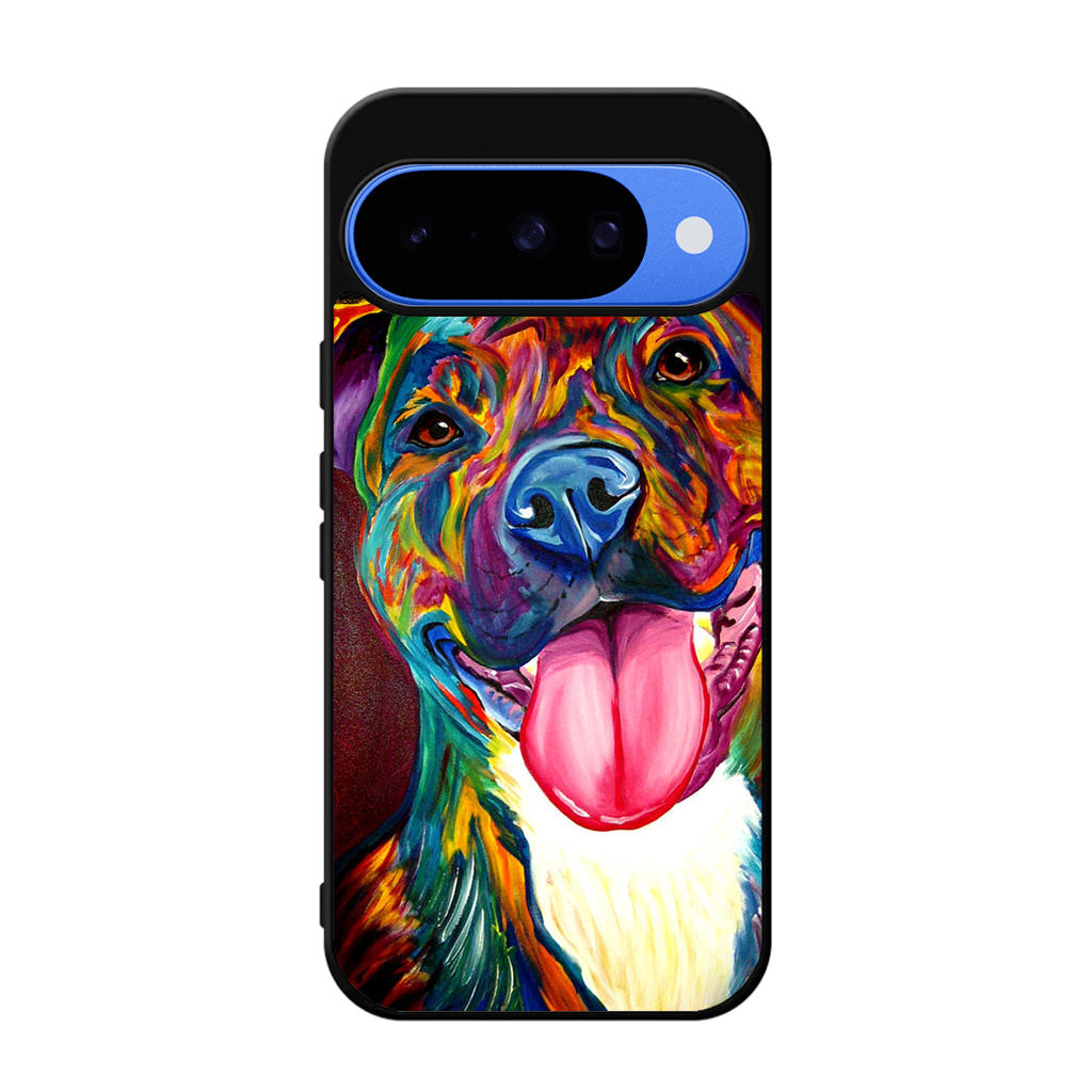 Pitbull Painting Art Google Pixel 10 Case