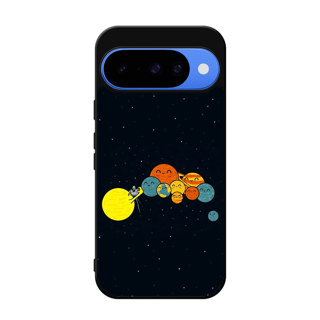 Planet Cute Illustration Google Pixel 10 Case