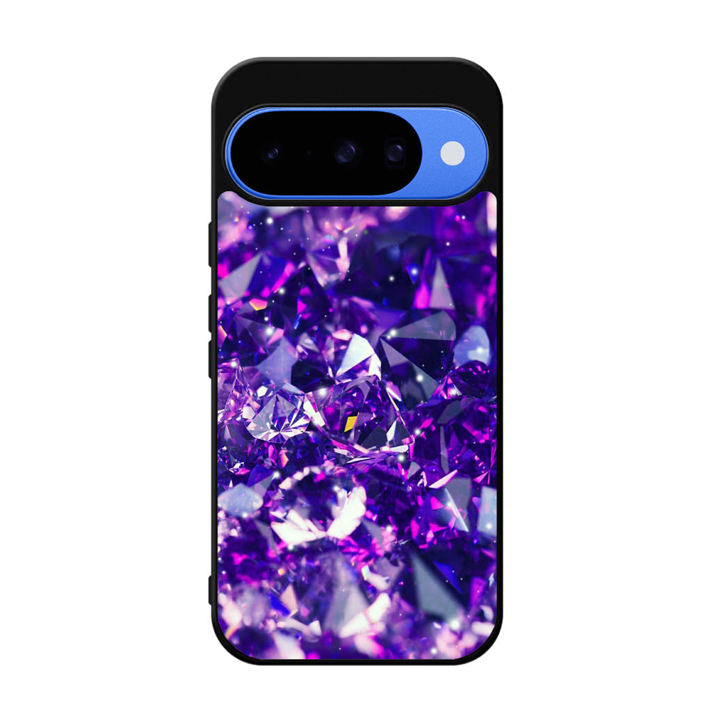 Purple Crystal Google Pixel 10 Case