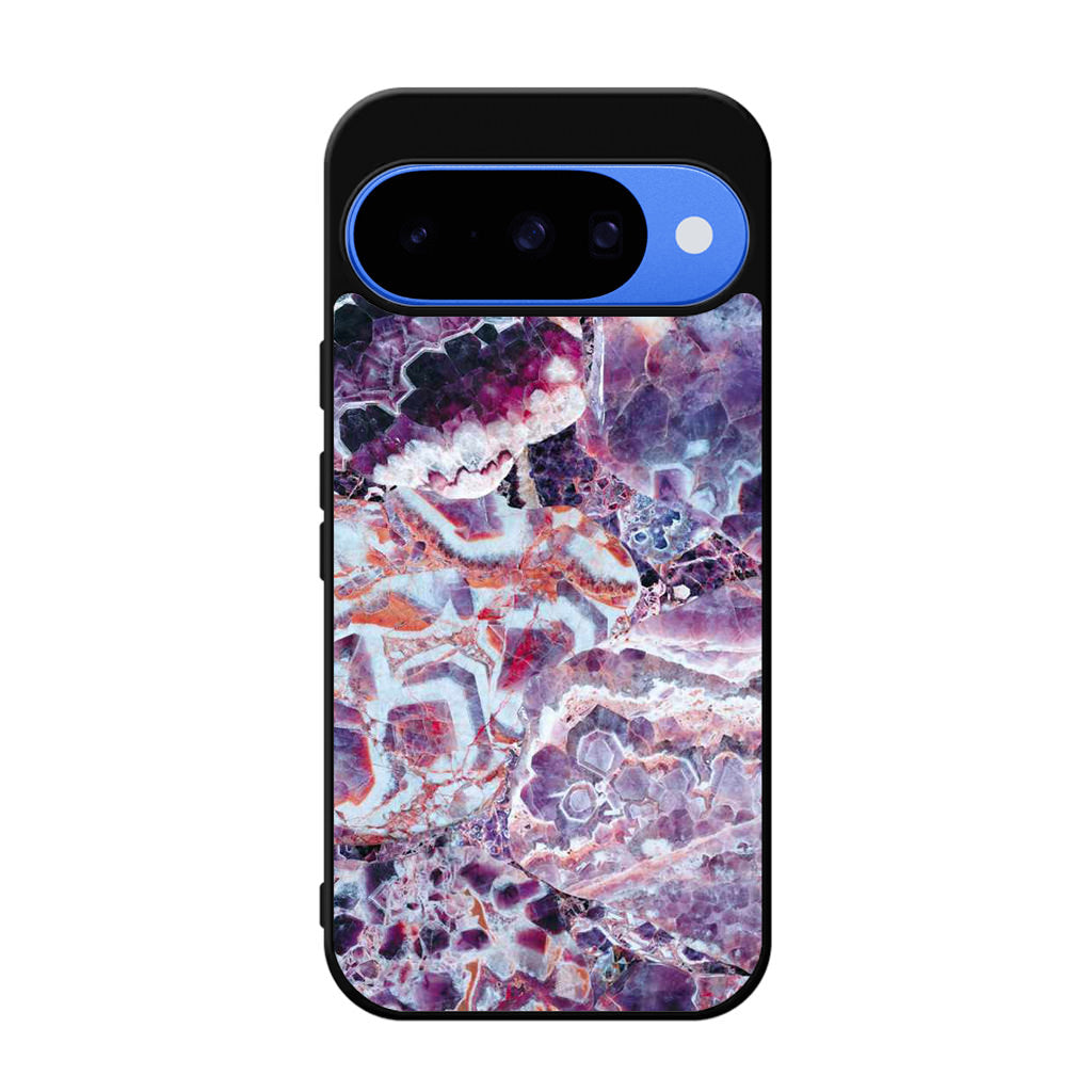 Purple Marble Google Pixel 10 Case