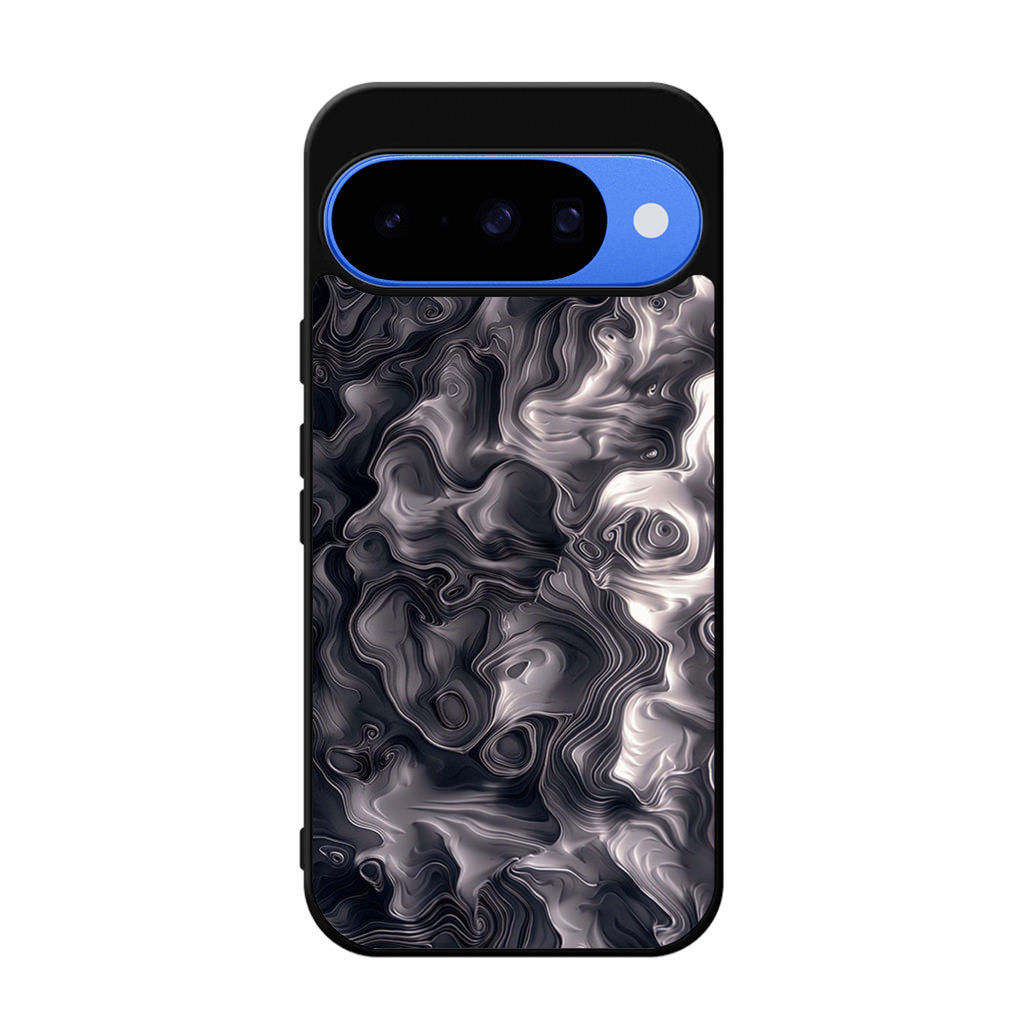 Quicksilver Abstract Art Google Pixel 10 Case