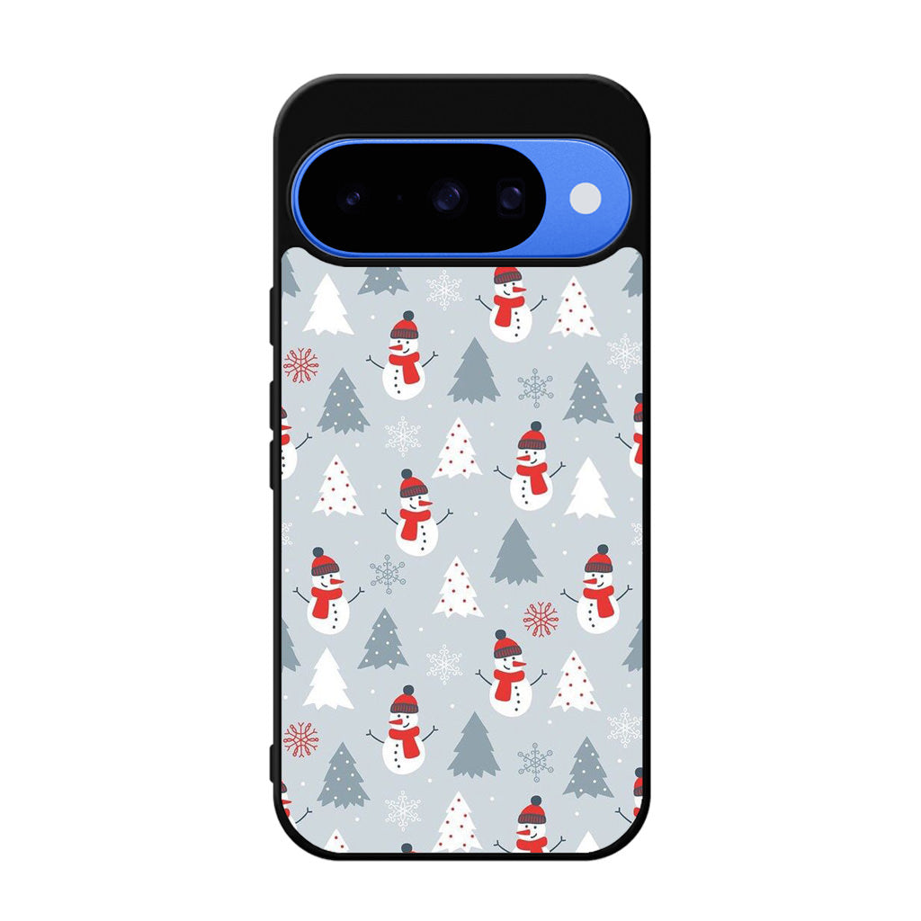 Snowmans Pattern Google Pixel 10 Case