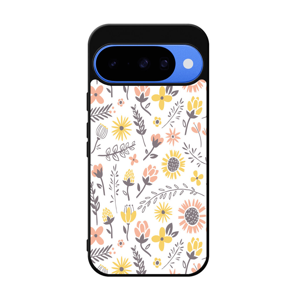 Spring Things Pattern Google Pixel 10 Case