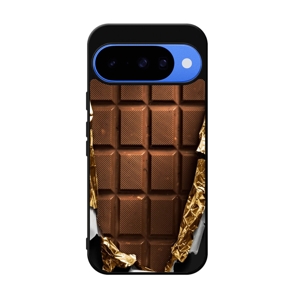 Unwrapped Chocolate Bar Google Pixel 10 Case
