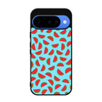 Watermelon Fruit Pattern Blue Google Pixel 10 Case