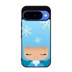 Winter Afro Girl Google Pixel 10 Case