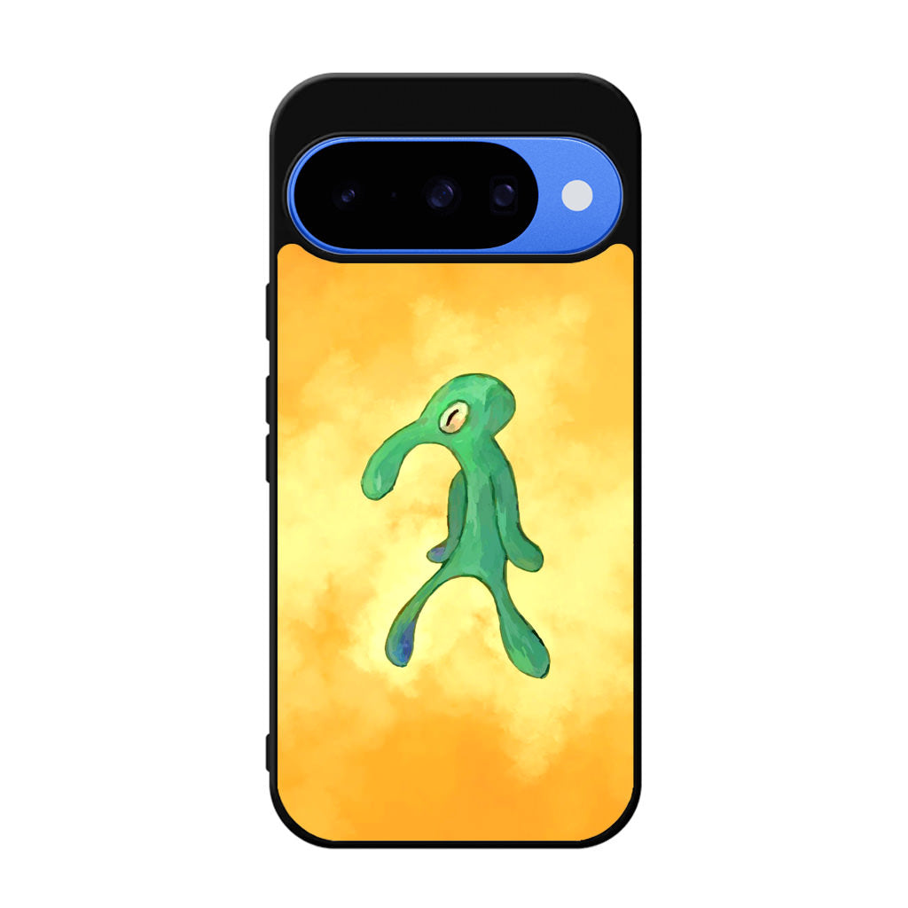 Bold and Brash Squidward Painting Google Pixel 10 Case