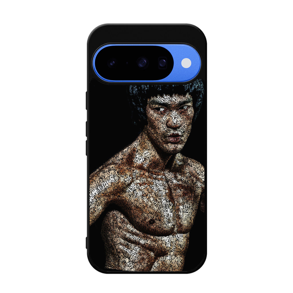 Bruce Lee Typograph Google Pixel 10 Case