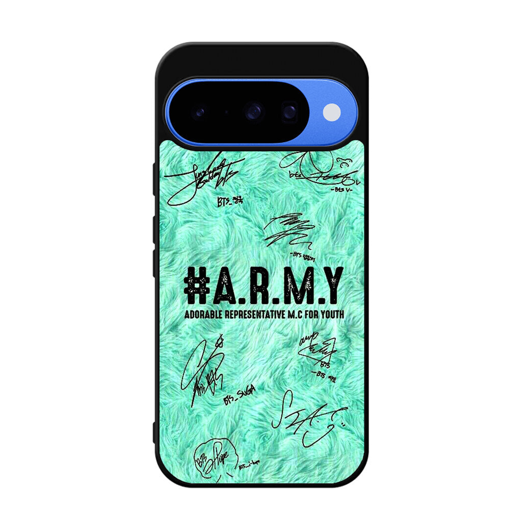 BTS Army Signature Google Pixel 10 Case