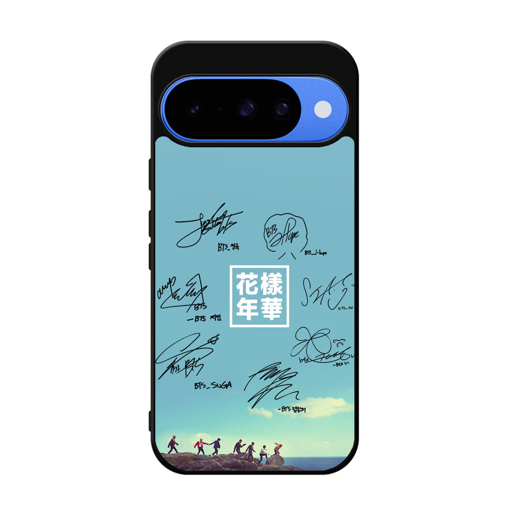 BTS Signature Google Pixel 10 Case
