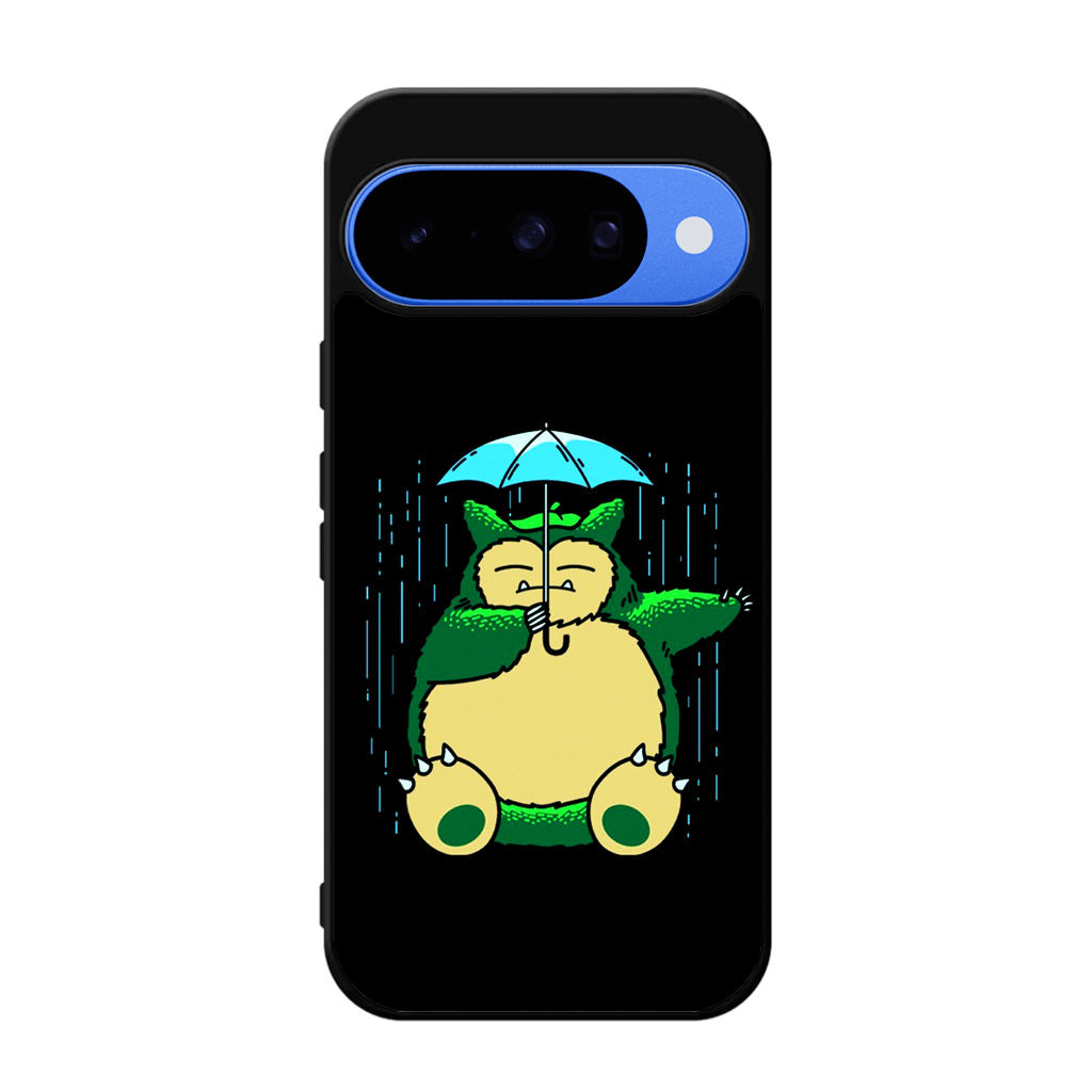 Cute Snorlax Umbrella Google Pixel 10 Case