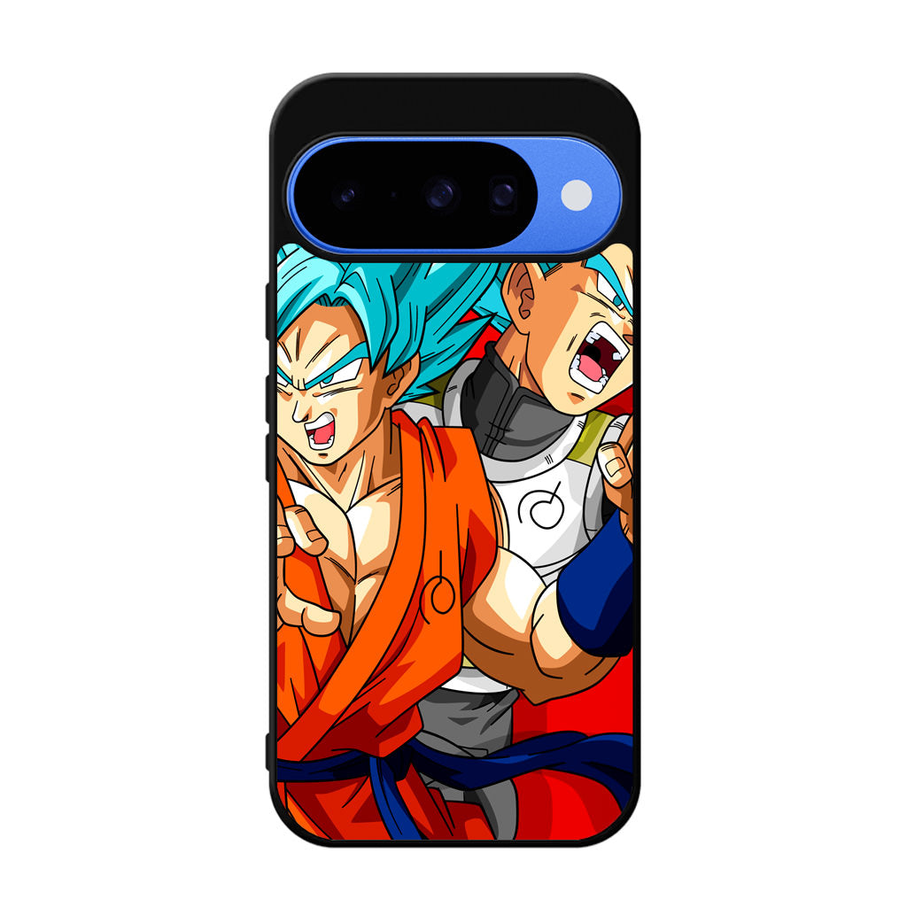Dragon Ball Super SSGSS Goku And Vegeta Google Pixel 10 Case