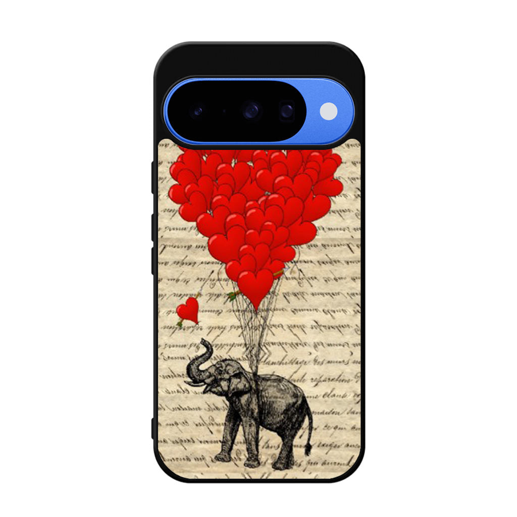 Elephant And Heart Google Pixel 10 Case