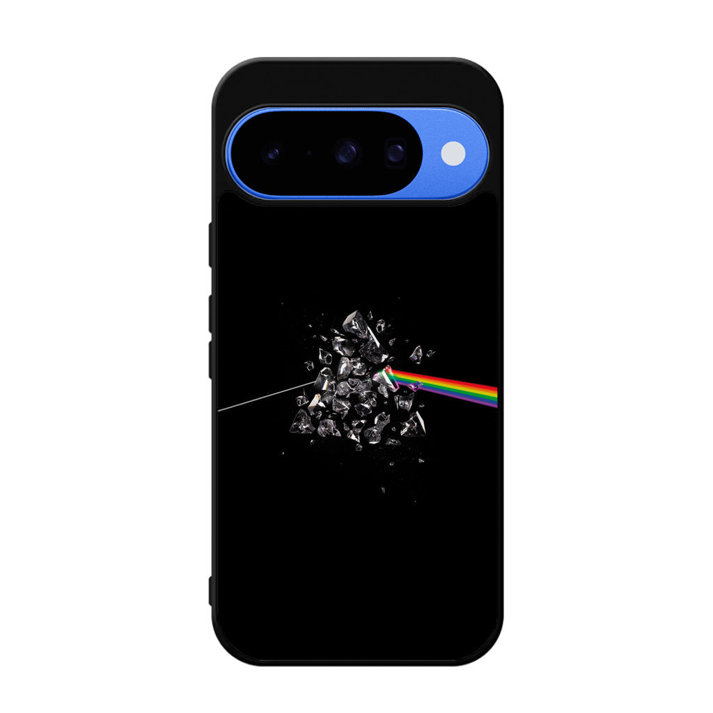 Glass Broken Light Refraction Google Pixel 10 Case